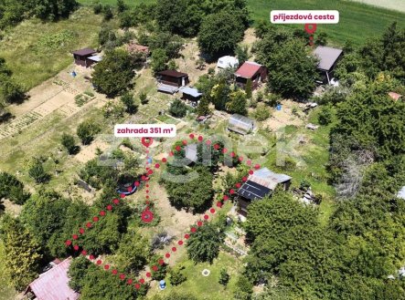 Prodej pozemku, zahrada, 351 m²