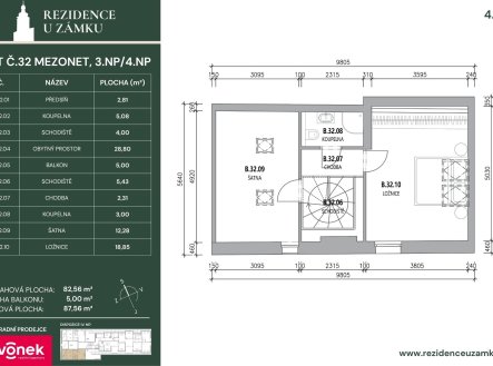 Prodej bytu, atypický, 90 m²