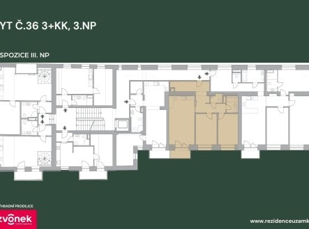 Prodej bytu, 3+kk, 83 m²