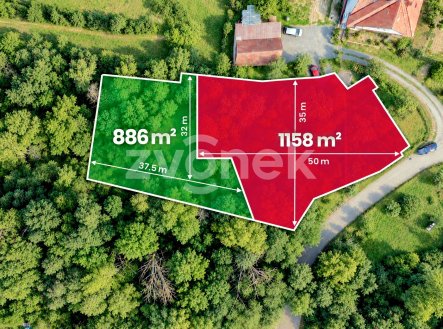 Prodej pozemku pro bydlení, 2 044 m²