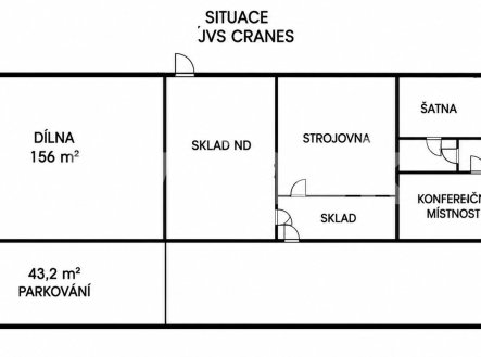 Pronájem kanceláře, 49 m²