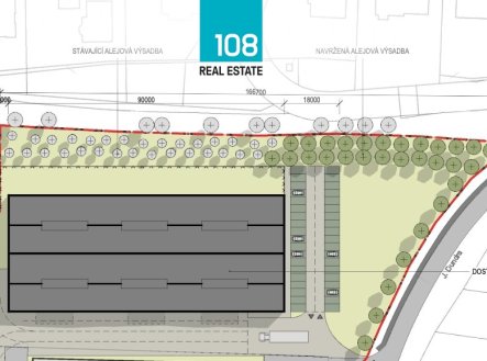 Prodej pozemku pro komerční výstavbu, 10 500 m²