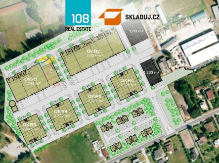 Pronájem komerčního objektu, sklad, 7 000 m²