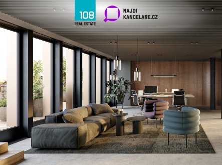 Pronájem kanceláře, 397 m²