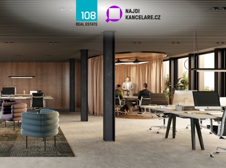 Pronájem kanceláře, 397 m²