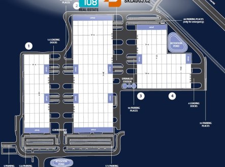 Pronájem komerčního objektu, sklad, 1 500 m²