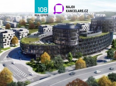 Pronájem kanceláře, 612 m²