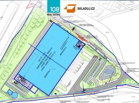 Pronájem komerčního objektu, sklad, 9 475 m²