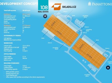 Pronájem komerčního objektu, sklad, 10 000 m²