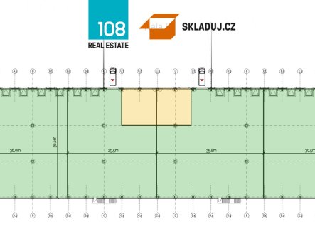 Pronájem komerčního objektu, sklad, 2 000 m²