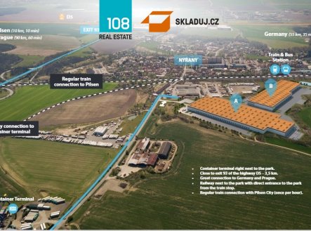 Pronájem komerčního objektu, sklad, 40 000 m²