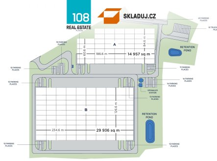 Pronájem komerčního objektu, sklad, 29 936 m²