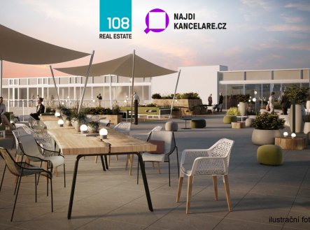 Pronájem kanceláře, 540 m²