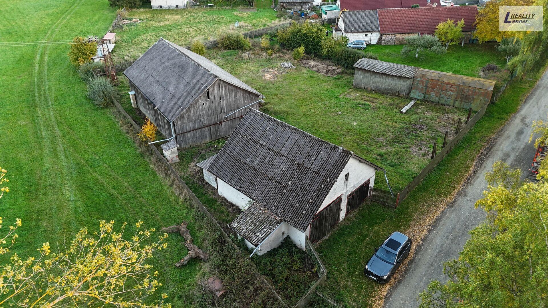 Průmyslový areál – pila, kancelář, dílna, garáž, pila, vše na pozemku 1.856 m2