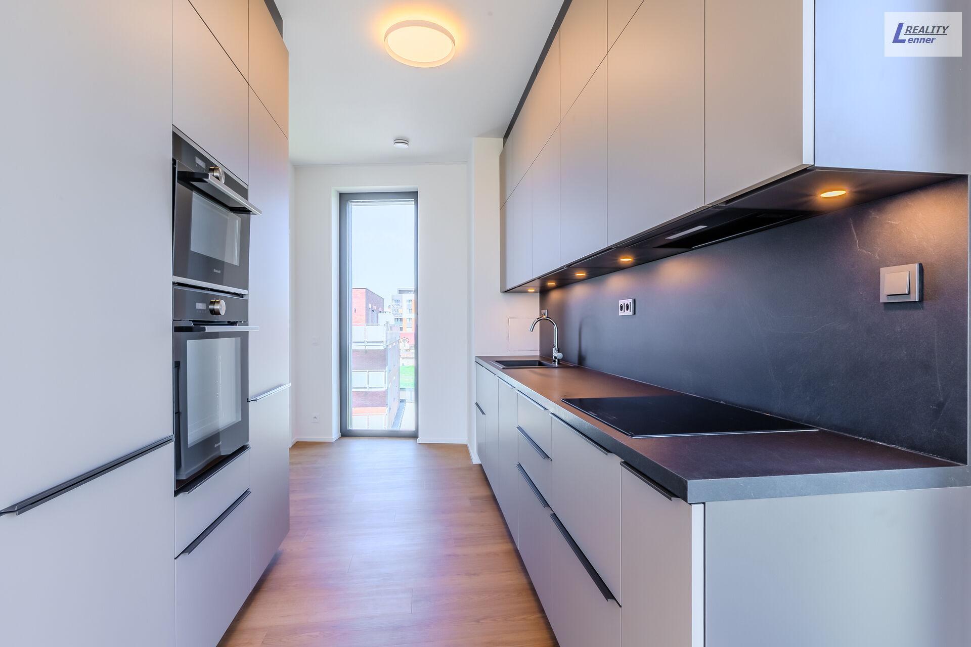 Pronájem bytu 2+kk, Rezidence Do Zahrádek II, 75 m2, 2. patro, lodžie 5 m2
