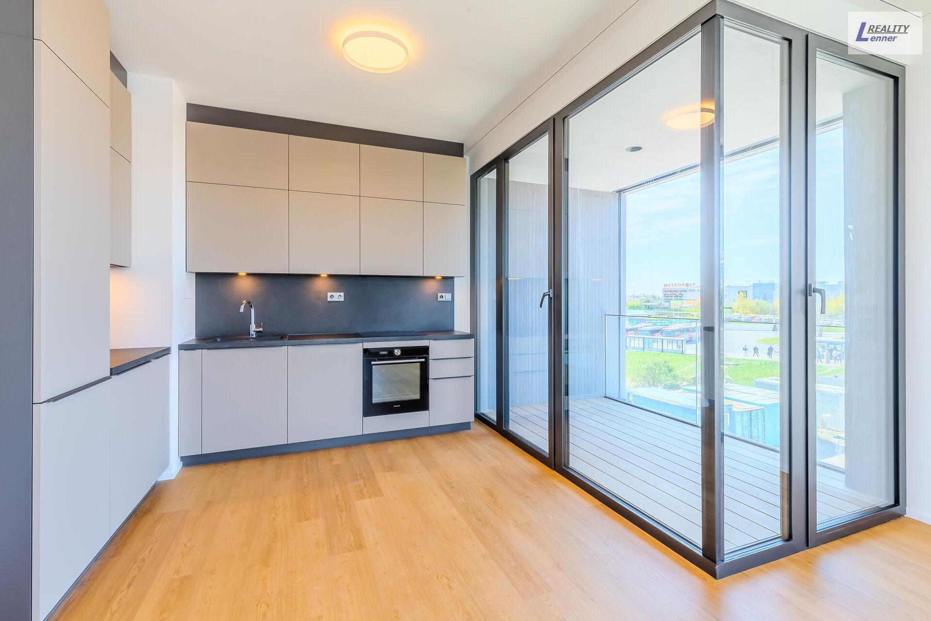 Pronájem bytu 2kk, Rezidence Do Zahrádek II, 57 m2, 2. patro, lodžie 5 m2