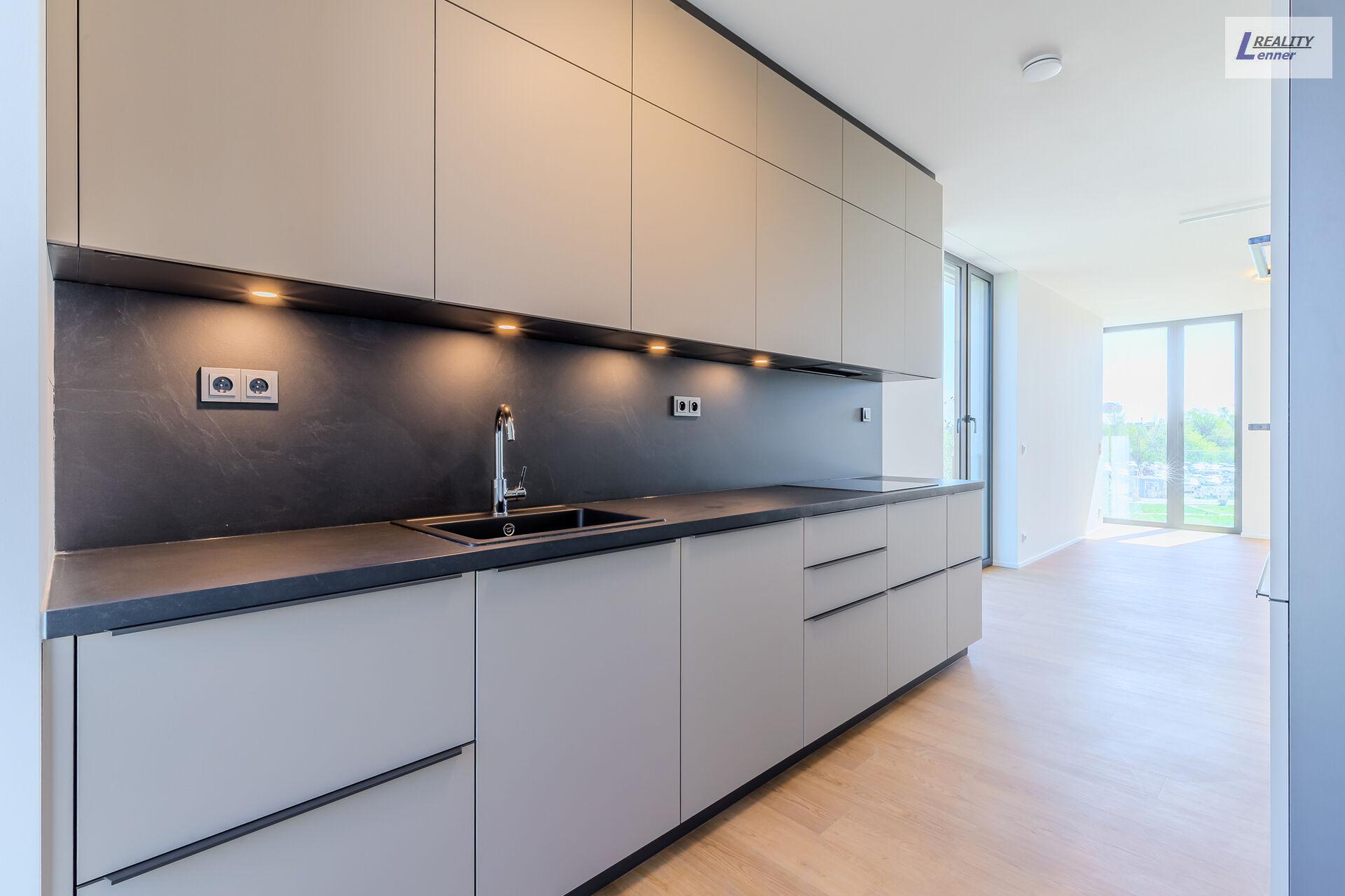Pronájem bytu 2+kk, Rezidence Do Zahrádek II, 75 m2, 1. patro, terasa 5 m2