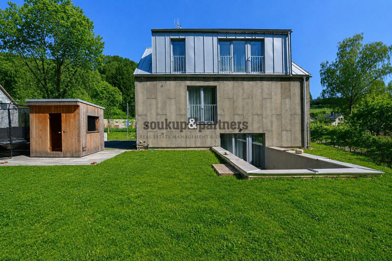 Byt 1+kk - 28 m2, Novostavba se zahradou, Sauna, Ski areál Herlíkovice - Bubákov, Hořejší Vrchlabí.