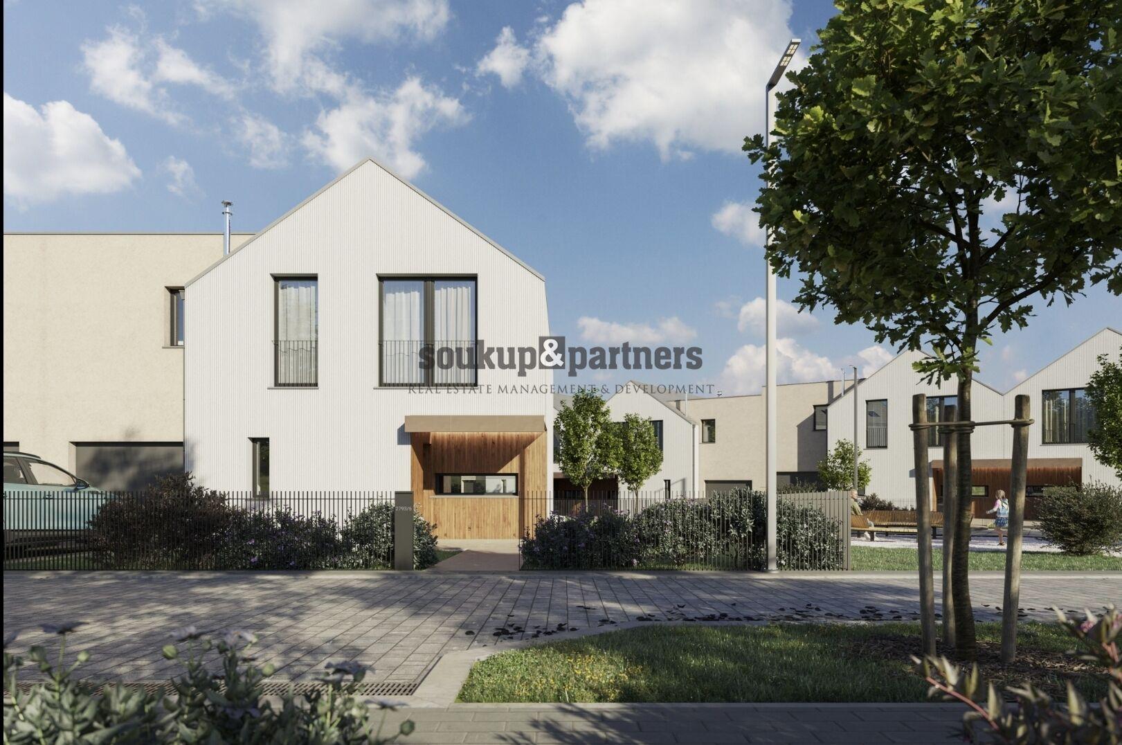 Družstevní RD 5+kk - 154 m2, pozemek 554 m2, Kolaudace 3Q/2027, projekt VICINIA Benešov.