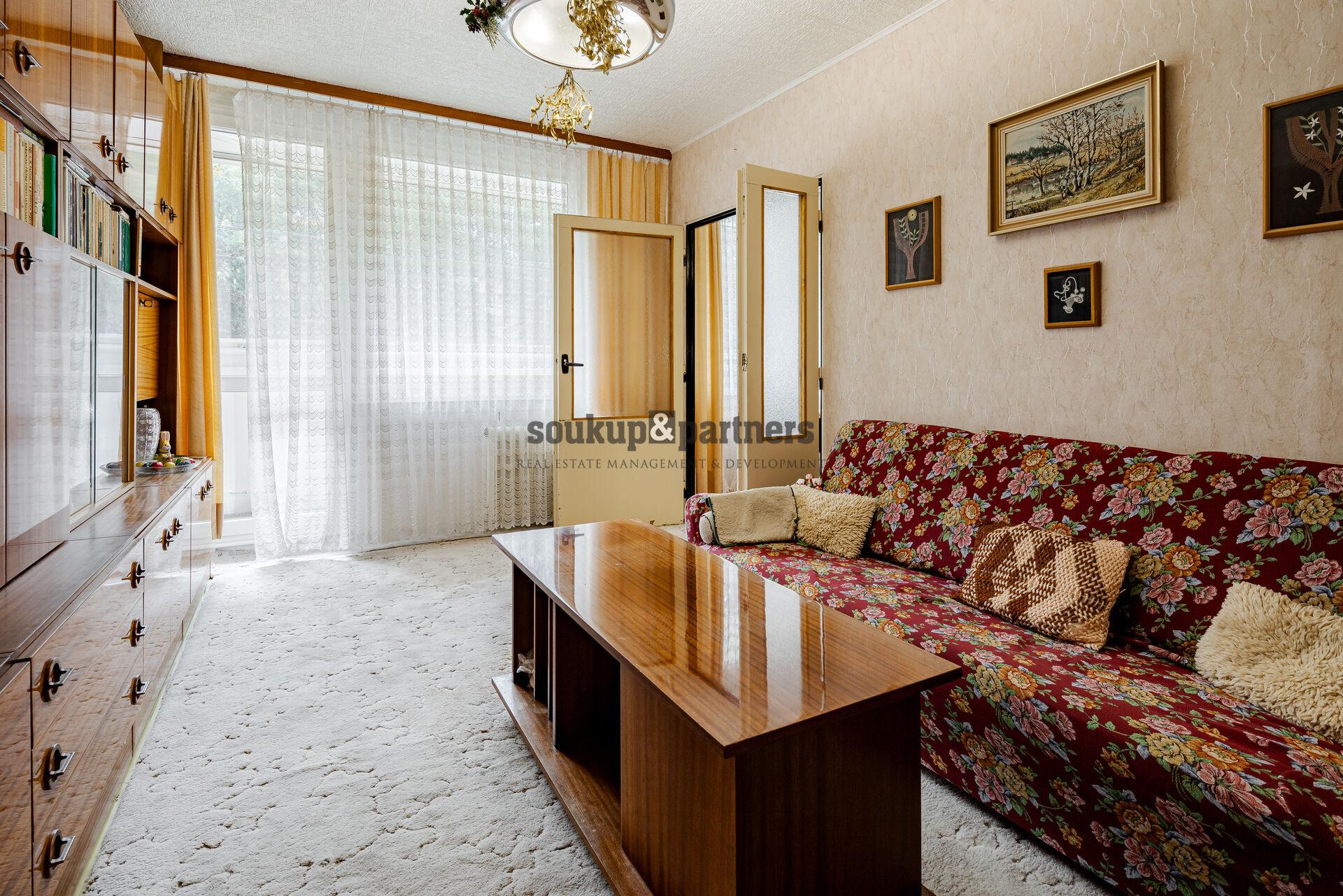 Prodej bytu 3+1, 63 m² + lodžie 8 m², Praha 4 – Krč, ul. Murgašova