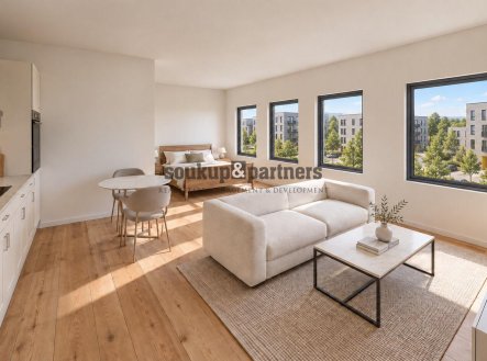 Prodej bytu, 1+kk, 42 m² obrázek