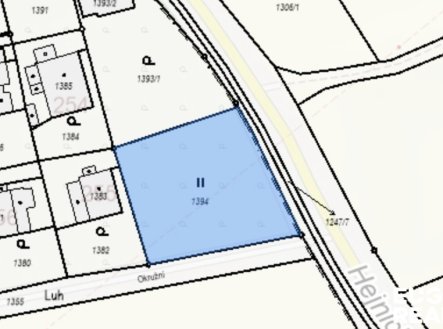 Prodej pozemku pro bydlení, 894 m²