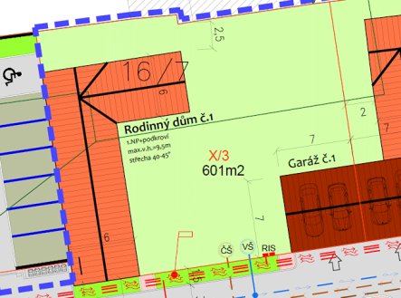 Prodej pozemku pro bydlení, 602 m²