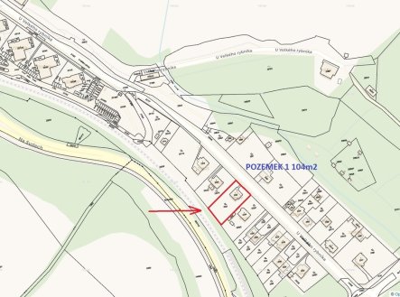 Prodej pozemku pro bydlení, 1 104 m²
