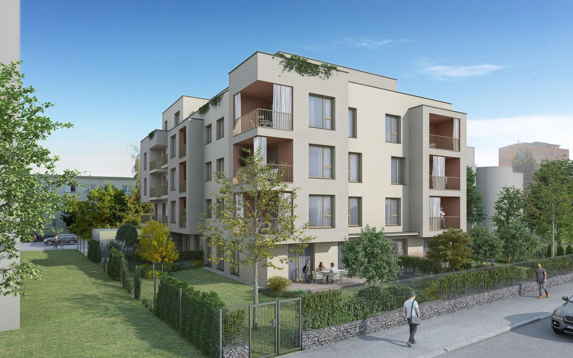 Novostavba 3+KK s velkou lodžií Bytový dům Doubravka, Plzeň