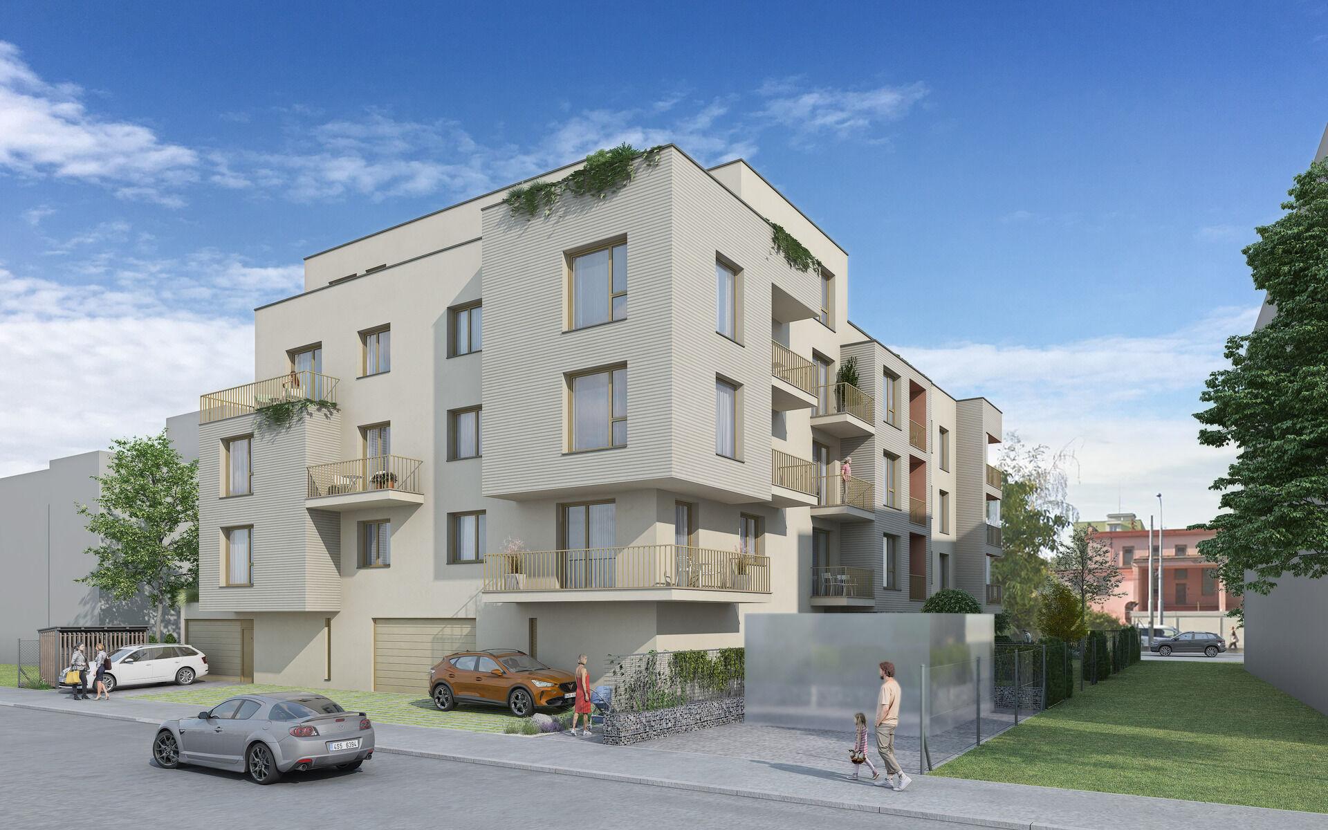 Novostavba 3+KK s lodžií Bytový dům Doubravka, Plzeň