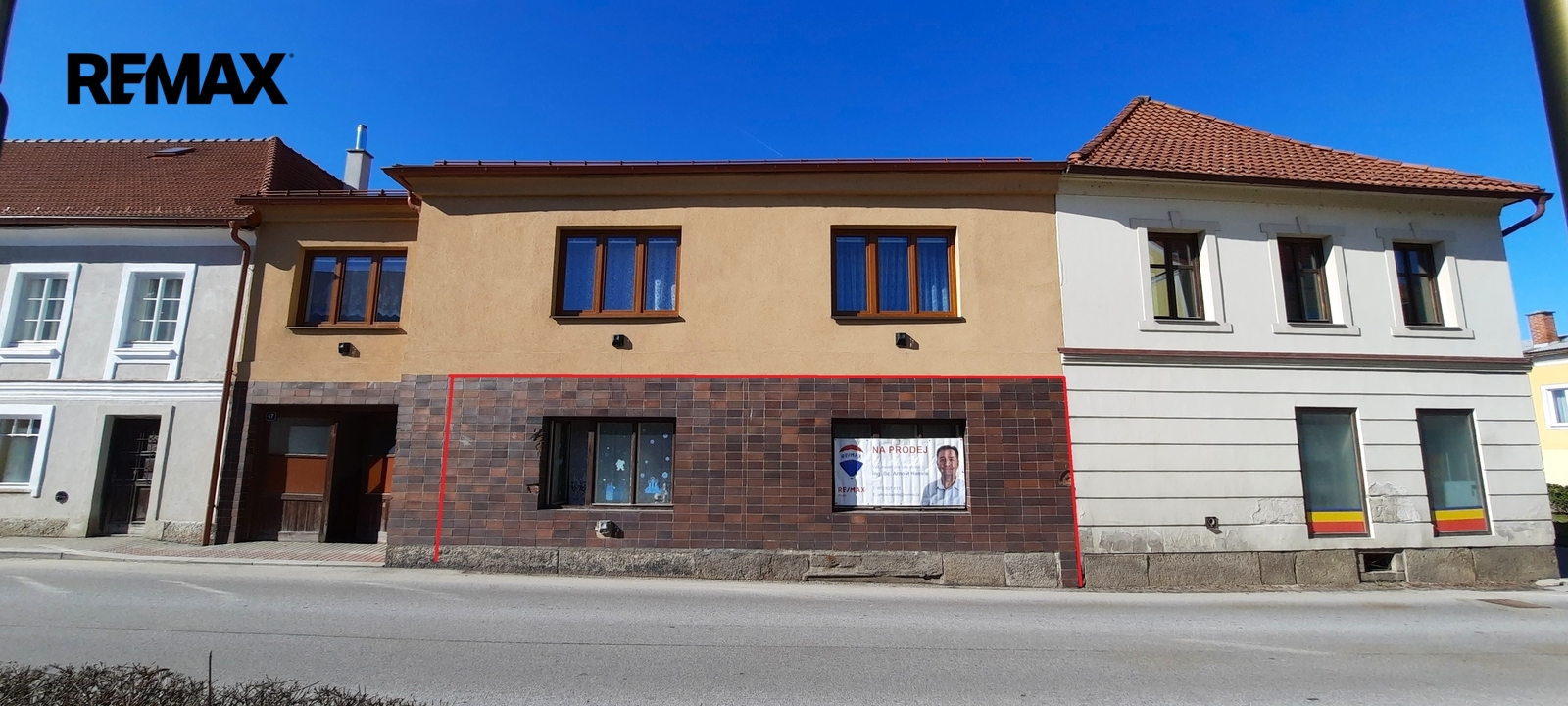 čelní pohled