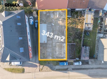 Prodej pozemku pro komerční výstavbu, 343 m²