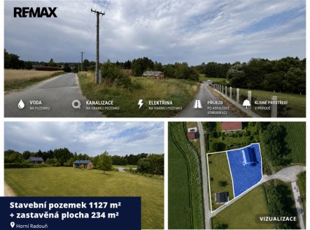 Prodej pozemku pro bydlení, 1 127 m²