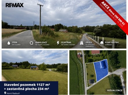 Prodej pozemku pro bydlení, 1 127 m²