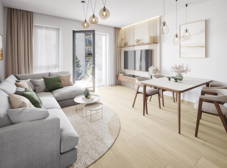 Prodej bytu, 2+kk, 57 m²