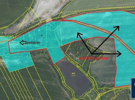 3 | Prodej - zemědělský objekt, 81 419 m²