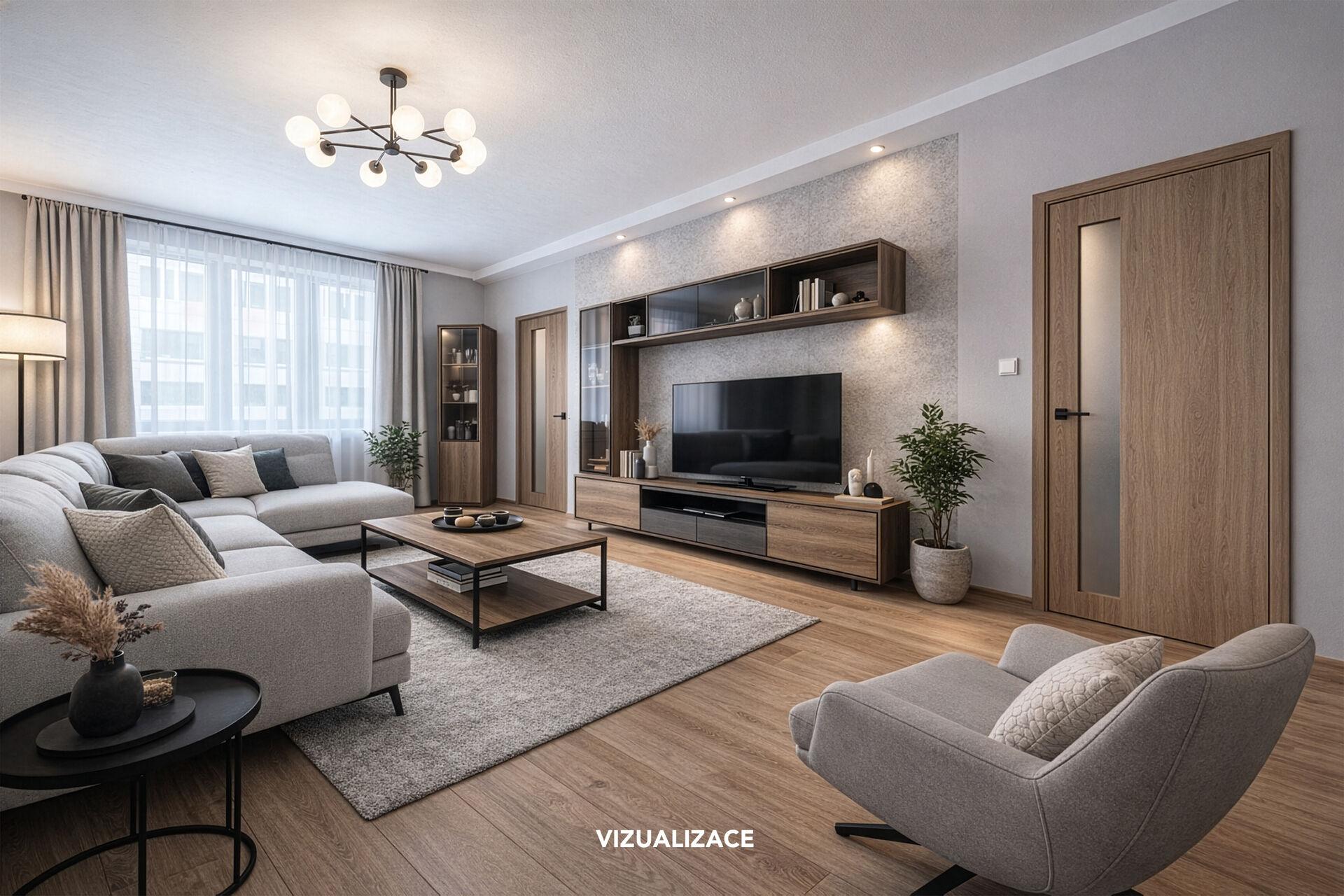 Prodej bytu 3+1 s balkónem a sklepem, Ledeč nad Sázavou, 78,71 m²