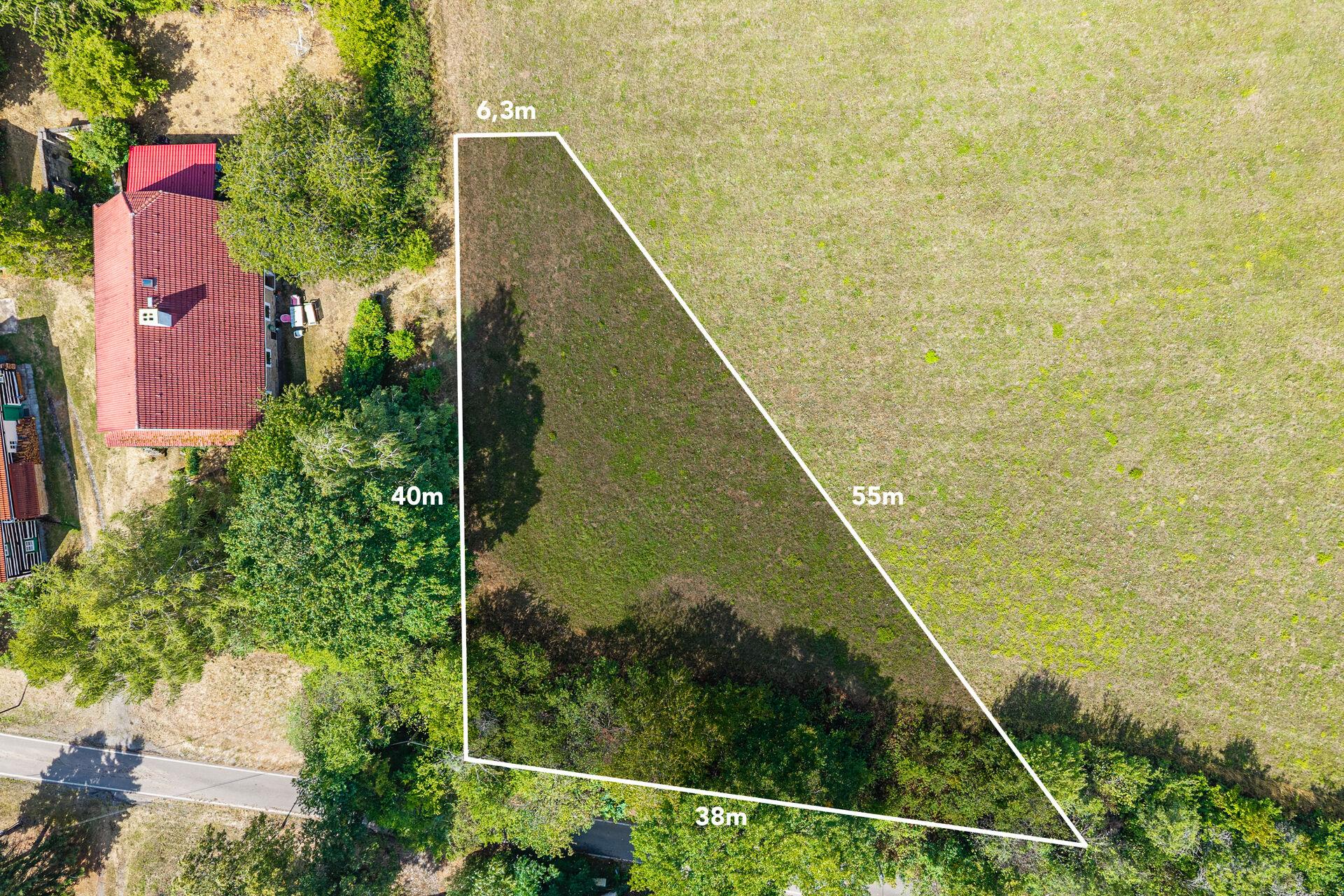 Prodej stavebního pozemku, Horky u Dubé, 916 m²