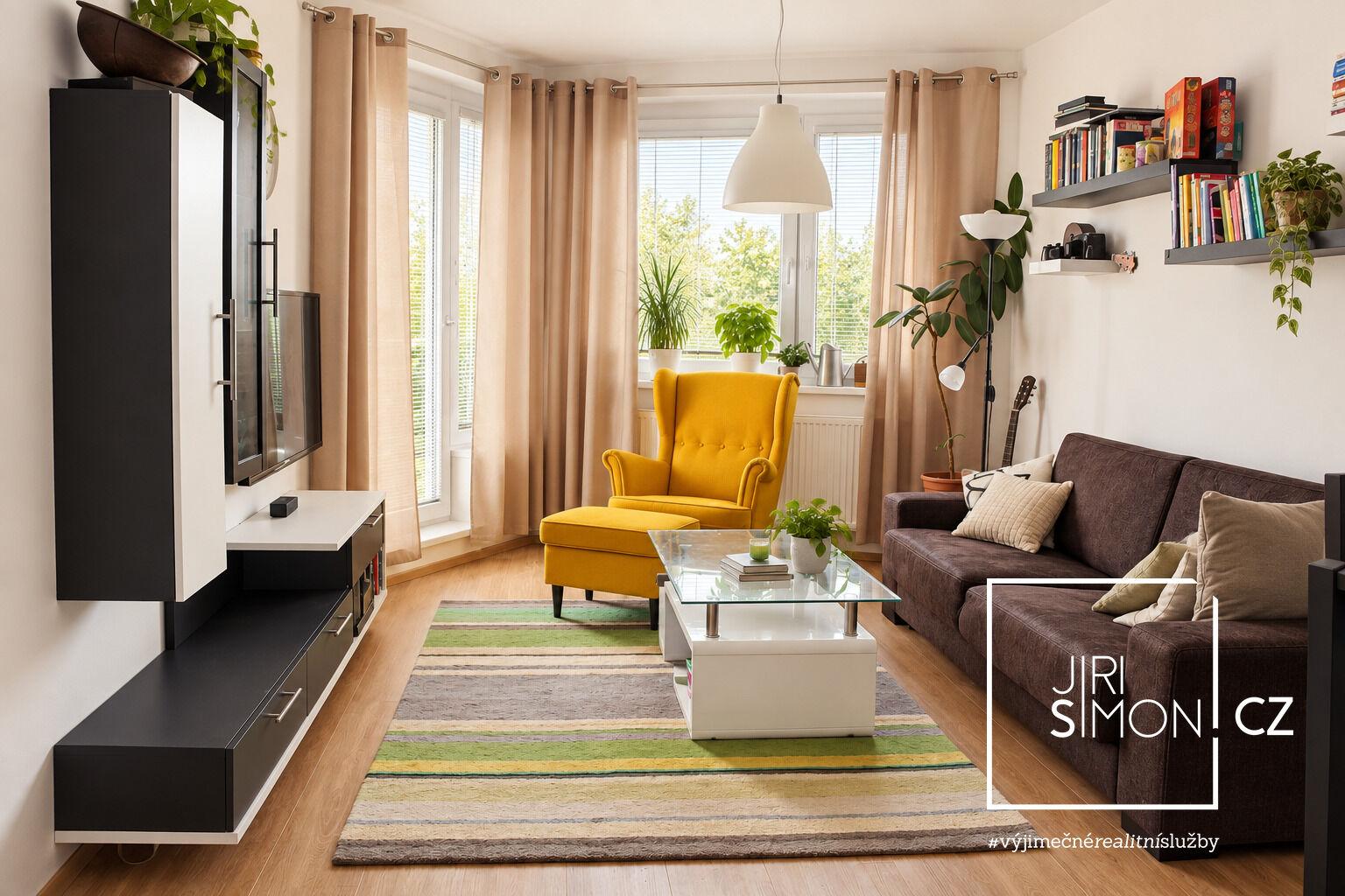 Pronájem 2+kk, 56 m2, Praha - Střížkov, ul. Zakšínská