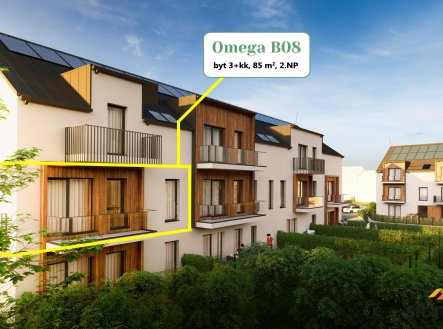 Prodej bytu, 3+kk, 99 m²