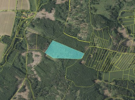 Prodej pozemku, les, 33 347 m² obrázek