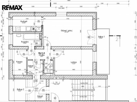 Pronájem bytu, 2+kk, 98 m²