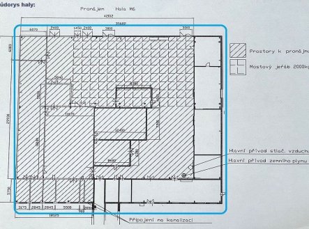 Pronájem skladu, 1 620 m²