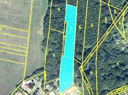 Prodej pozemku, les, 3 954 m²