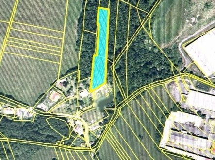 Prodej pozemku, les, 3 954 m²