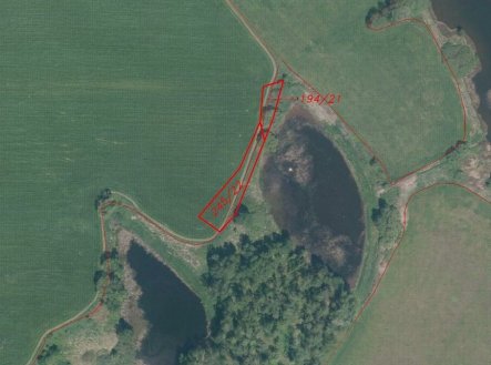 Prodej pozemku, zemědělská půda, 1 225 m²