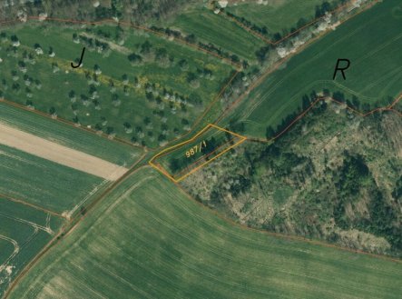 Prodej pozemku, zemědělská půda, 2 376 m² obrázek