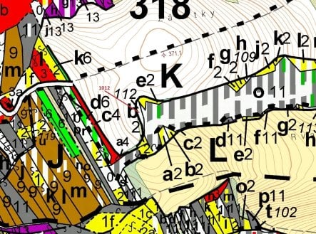 Prodej - pozemek, les, 500 m²