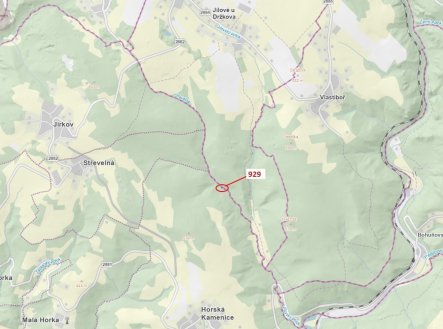 Prodej pozemku, les, 151 m²