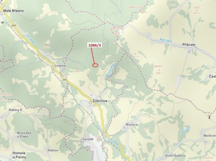 Prodej pozemku, les, 18 m² obrázek